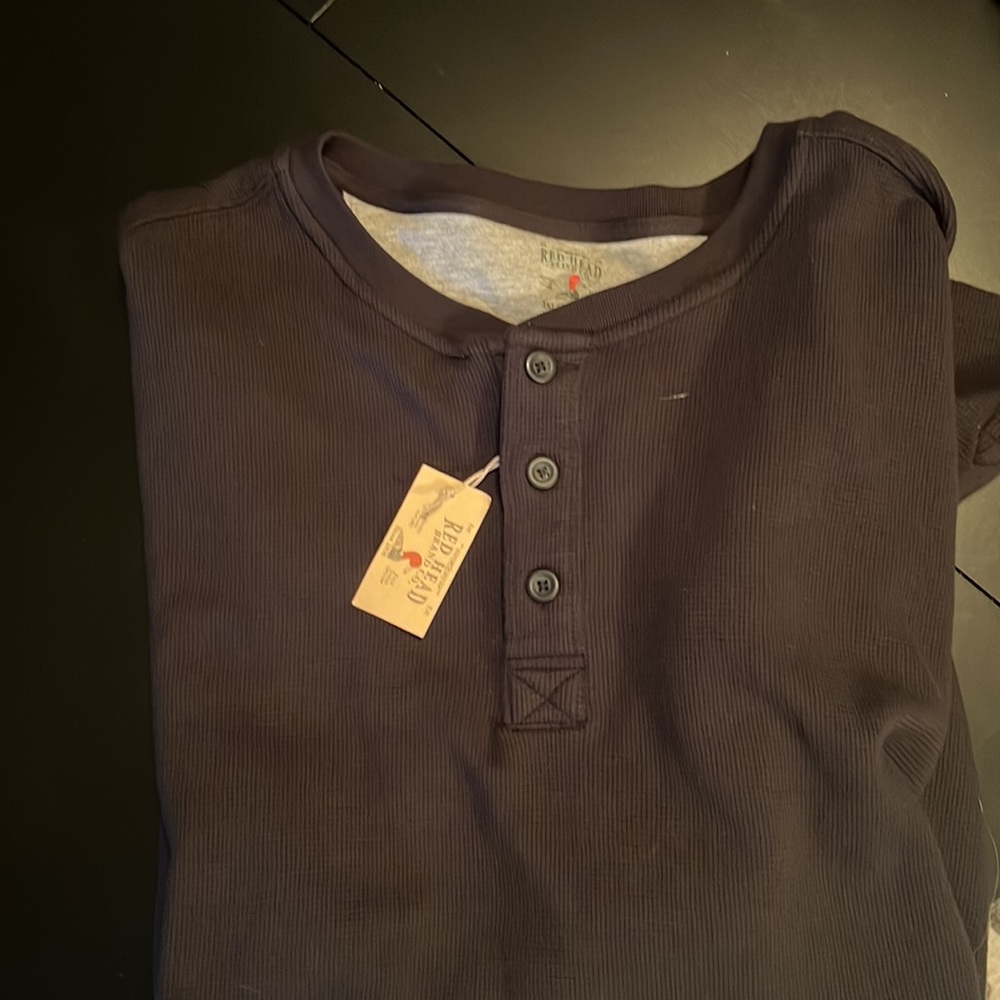 Men’s waffle knit top - Picture 4 of 4